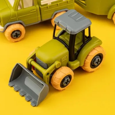 Игровой набор Otamanko Веселый хутор (трактор с прицепом, грузовик с прицепом и лошадь) (8832) Винница - изображение 7