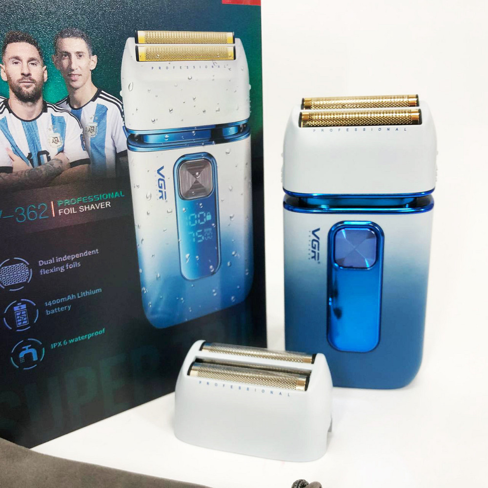 Електрична бритва з вбудованим акумулятором, Професійні електричні бритви, Портативна професійна бритва TA-38 Львів - фото 17