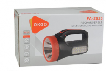 Ручной аккумуляторный Фонарик TORCH BL-2623 3 режима свечения, время работы до 10 часов, до 200м луч Одесса - изображение 5