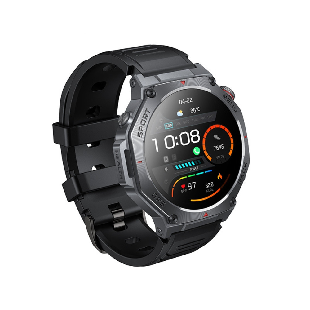 Смарт-годинник HOCO Y37 AMOLED 36mm. 520 mAh. GPS sports watch(call version) Black Одеса - фото 3