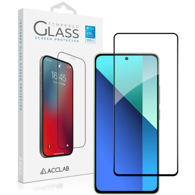 Скло захисне ACCLAB Full Glue Xiaomi Redmi Note 13 4G Black (1283126583704) Вінниця - фото 1
