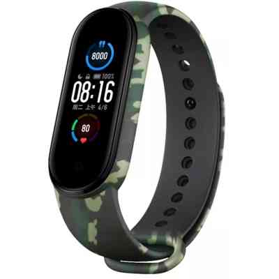 Ремінець до фітнес браслета Armorstandart для Xiaomi Mi Band 7/6/5 New Style Khaki Green (ARM80991) Вінниця
