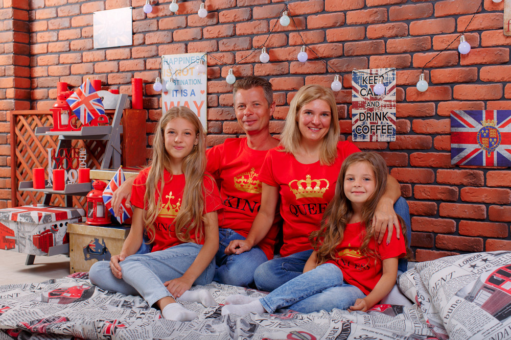 Футболки в стилі Family look для мами, тата та дитини — King/Queen/Prince/Princess Чернівці - фото 4