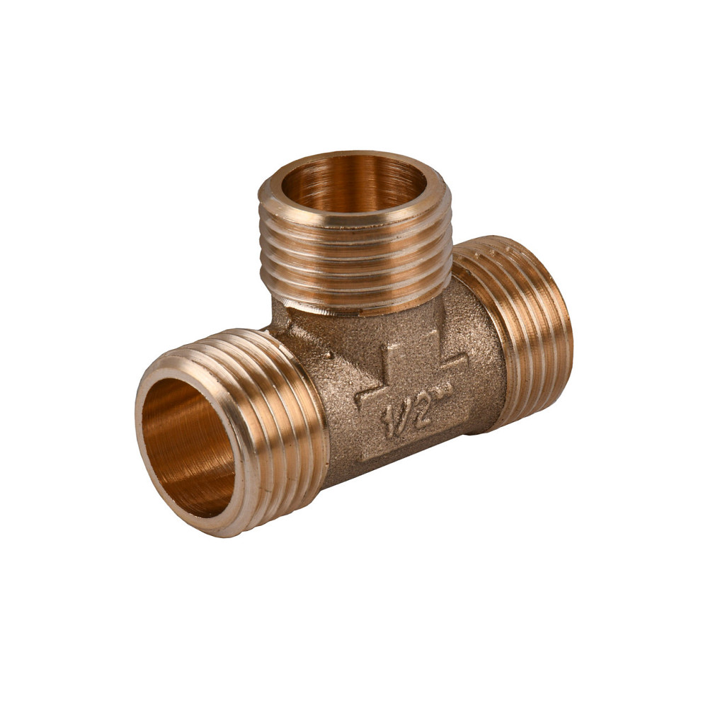 Трійник 1/2″ЗЗЗ латунний LT332S OPTIMUM (000030993) Київ - фото 1