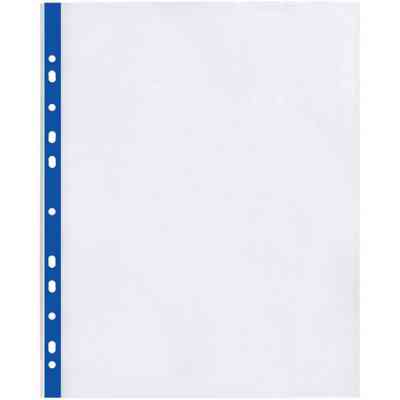 Файл Optima А4+ 40 мкм глянсових з синьою стрічкою, 20 штук (O35109-02) Вінниця