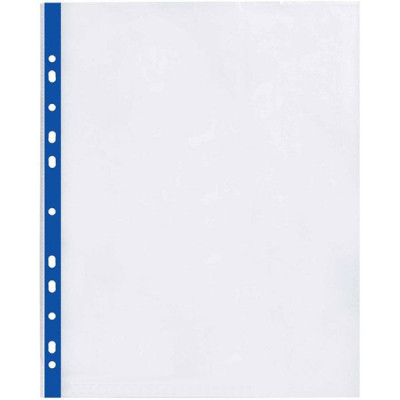 Файл Optima А4+ 40 мкм глянцевых с синей лентой, 20 штук (O35109-02) Винница - изображение 1