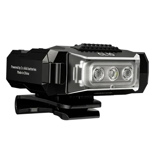 Ліхтар на кліпсі Nitecore CL10 білий + червоний + синій світло 45лм 2хAAA (5 режимів) Вінниця