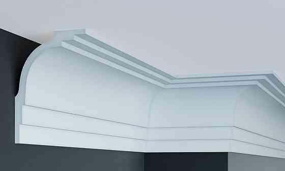 Карниз полиуретановый гладкий Gaudi Decor P 880 Днепр