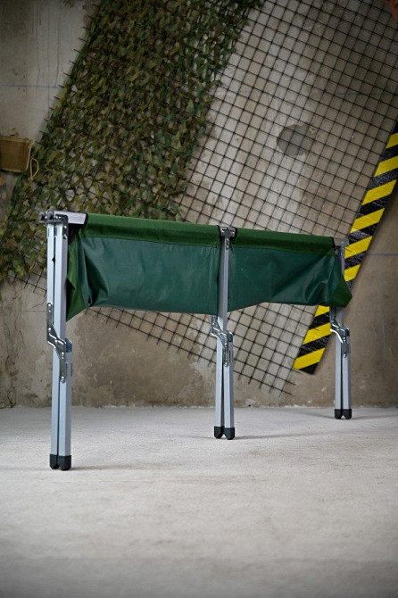 Міцна розкладачка військова НАТО 190 см + чохол армійський до 120 кг ДЛ7079 Одеса - фото 5