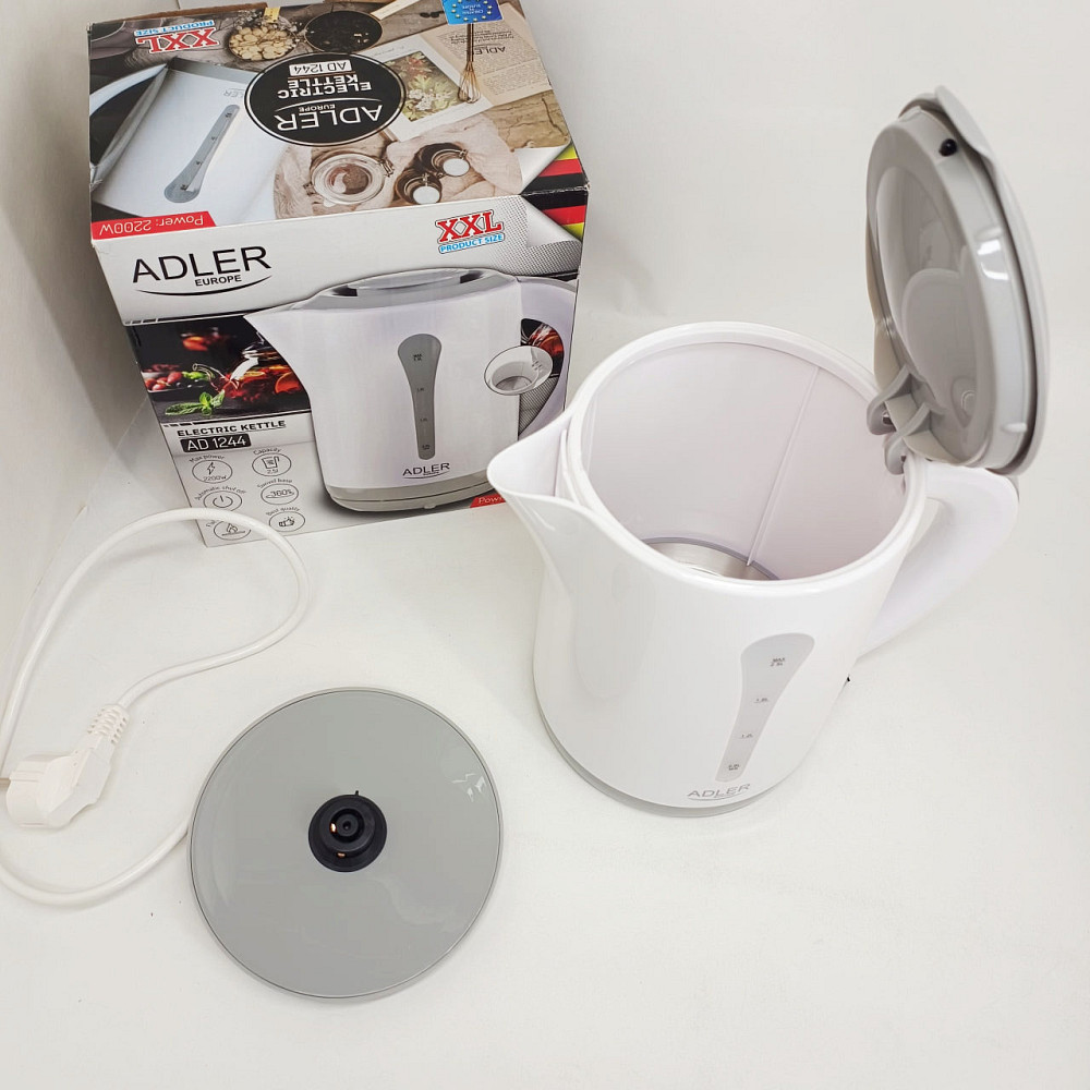 Электрический чайник с индикатором питания Adler AD 1244 2200Вт 2.5Л, Мощный чайник для кипячения EC-39 Львов - изображение 9