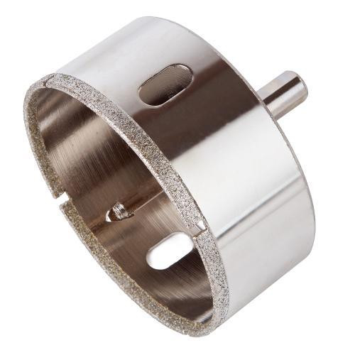 Свердло корончате алмазне по склу та кераміці 80мм з центрувальним свердлом Alloid Одеса - фото 7