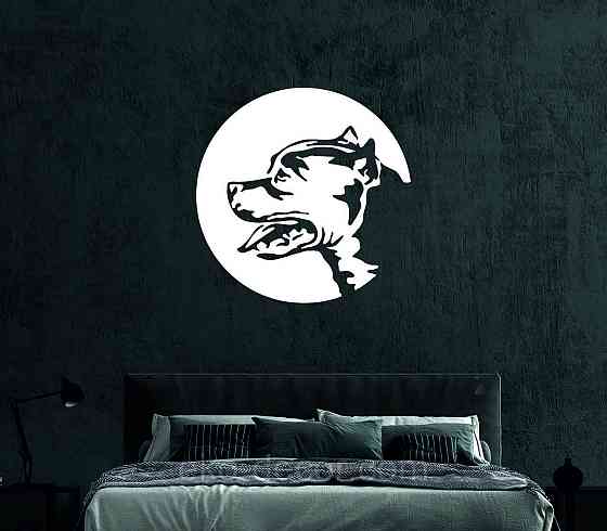 Декоративне настінне Панно «Стафф», Декор на стіну 50*50 см, Білий Київ