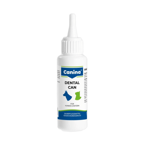 Гигиеническое средство Canina Dental Can для устранения неприятного запаха в пасти собак и здоровья зубов и десен 100 мл Киев - изображение 1