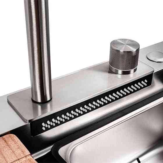 PLATINUM Кухонна мийка нержавійка CM 75*46A Platinum Handmade "Водоспад" Киев