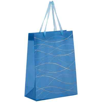 Подарочный пакет Axent пластиковый Waves-2, 25х19 см (8503-30-A) Винница