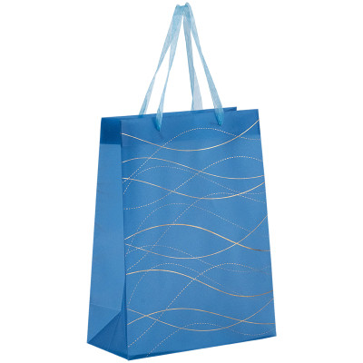 Подарочный пакет Axent пластиковый Waves-2, 25х19 см (8503-30-A) Винница - изображение 2