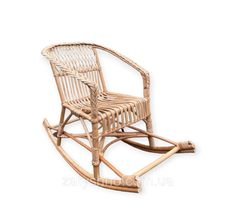 Дитяче крісло гойдалка плетена Київ - фото 1