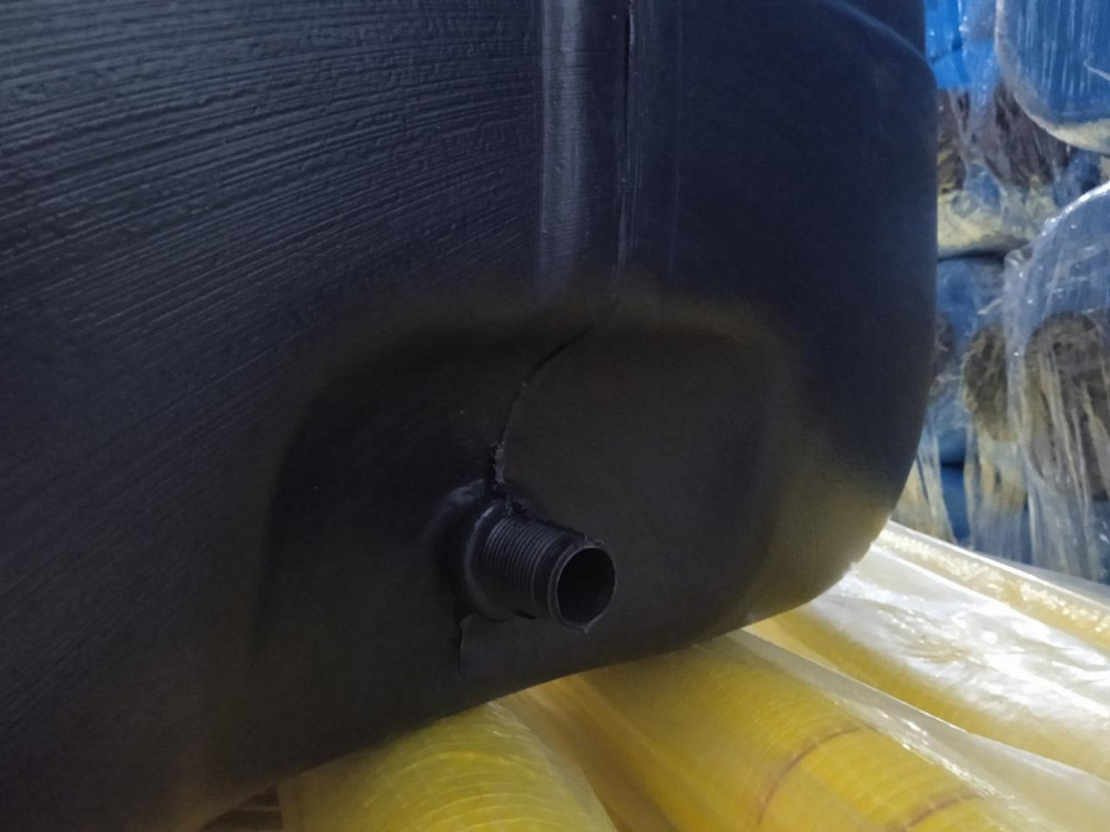 Бак 130 л для воды  прямоугольный пластиковый Днепр - изображение 4