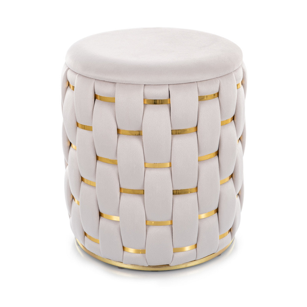 Пуф TIARA VELVET світлий беж TAP.250 Київ - фото 2