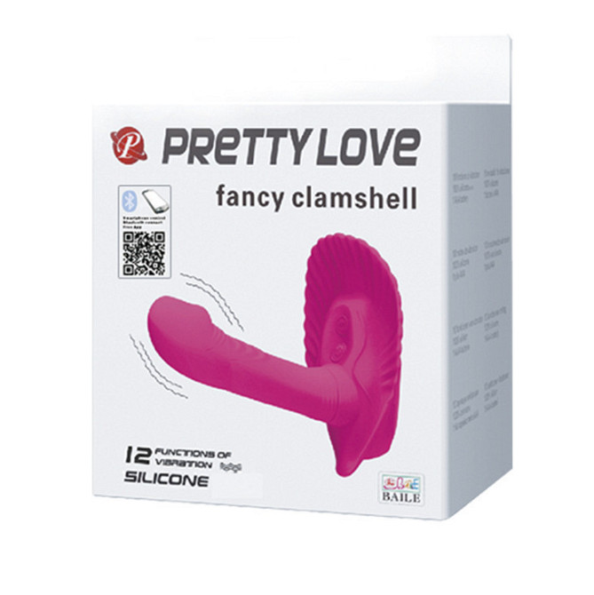 Вібратор - Pretty Love Fancy Clamshell Pink Sex Aura Київ - фото 10