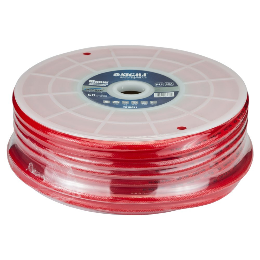 Refine Шланг в бухте полиуретановый (PU) армированный 50м 5.0×8мм REFINE (7013611) Киев - изображение 4