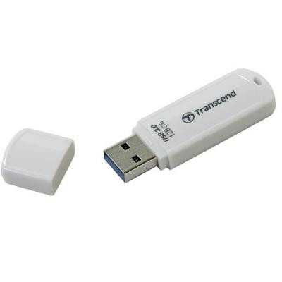 USB флеш накопитель Transcend 128GB JetFlash 730 White USB 3.0 (TS128GJF730) Винница - изображение 4