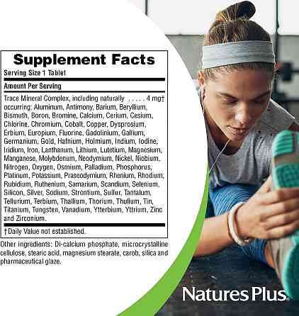 Trace-Mins, Trace Mineral Complex, 180 Tablets Луцк