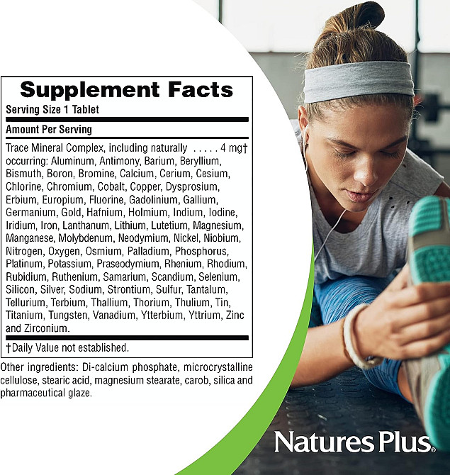 Trace-Mins, Trace Mineral Complex, 180 Tablets Луцьк - фото 2