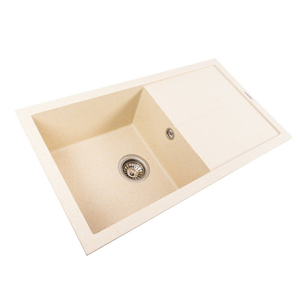 VALESO Гранітна мийка для кухні VALESO SOLID 7843 матова Пісок Киев - изображение 2