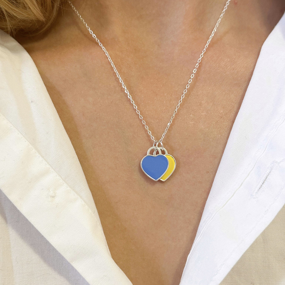 Срібне намисто "З Україною в серці" MasterSem Київ - фото 4