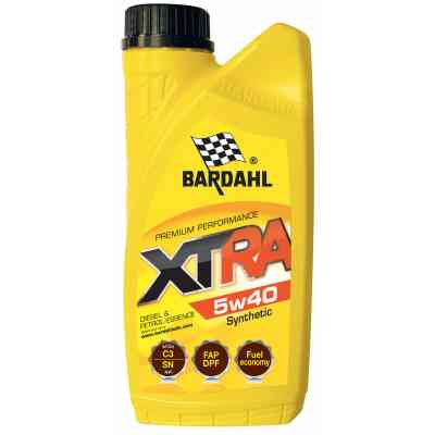 Моторное масло BARDAHL XTRA 5W40 1л (34121) Винница