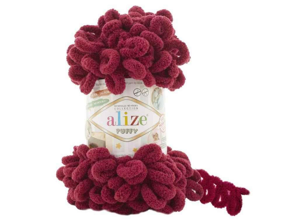 Пряжа Puffy 107 5шт/уп 100% Микрополиэстер 100г 9,2м ТМ ALIZE Киев - изображение 1