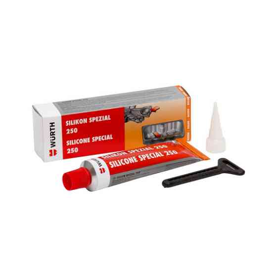 Герметик маслостійкий Wurth Silicone Speсial 250 70мл Львів