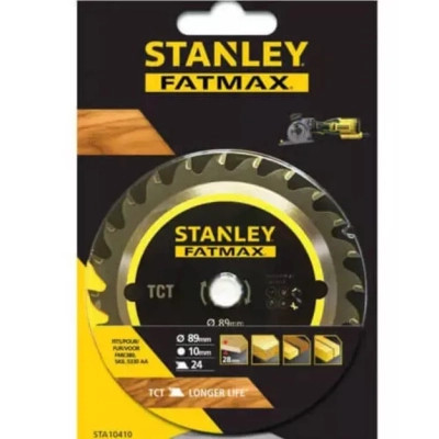Диск пильний Stanley TCT MULTI SAW, 89 x 10 мм, 24 z, швидкий пропил, для FME380 (STA10410) Вінниця - фото 1