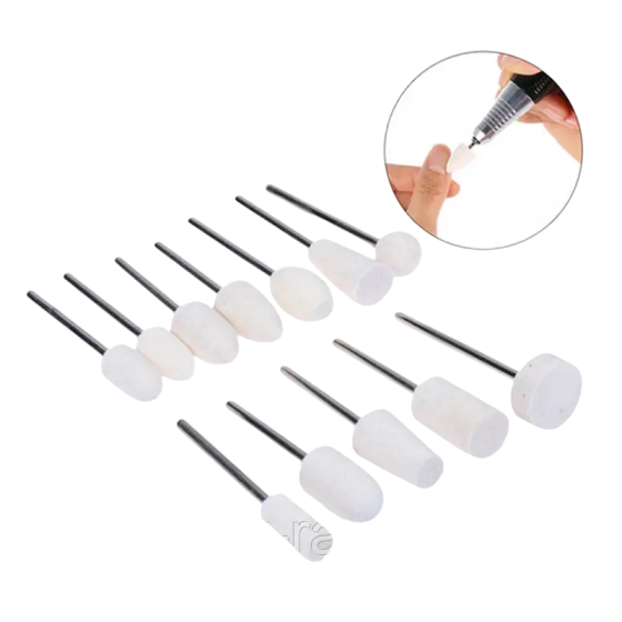 Набор войлочных ( фетровых) насадок для фрезера, 12 шт. Киев