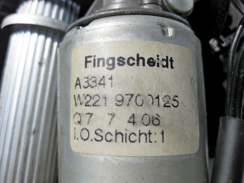 Mercedes-Benz  A2219700125 Механізм складання заднього лівого та правого підголівника S-Claas W221 Одесса - изображение 3