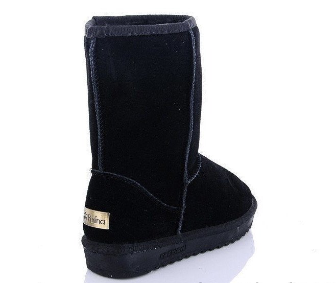 Purlina Угги жіночі Purlina 5825-1 чорні (зима, замша натуральна) (4942) 36-41 39 Коломия - фото 2