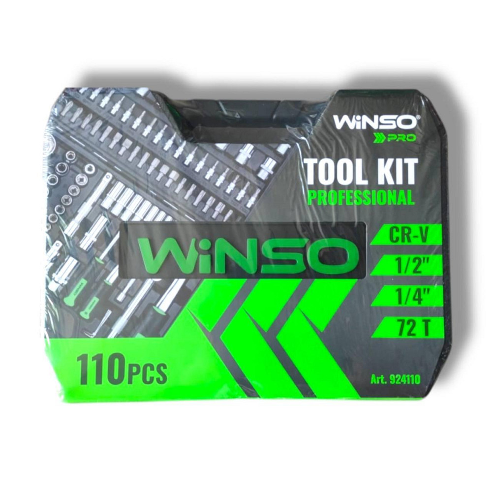 Набор инструментов Winso PRO 110 предметов (1/2