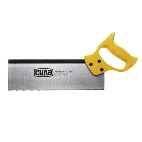 Ножівка по дереву 300мм пасовочна з пластиковою ручкою СИЛА Житомир - изображение 2