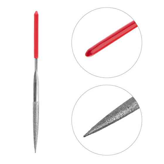 Набір діамантових надфілів, 5 шт. INTERTOOL HT-3709 Київ