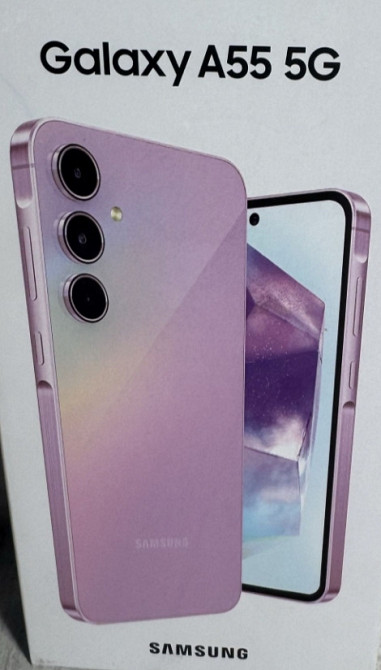 Смартфон Samsung Galaxy A55 12/256GB Awesome Lilac Киев - изображение 1