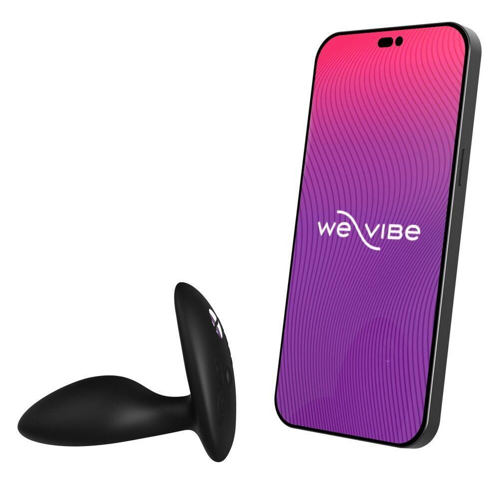 Анальна смарт-вібропробка We-Vibe Ditto+ Satin Black з пультом ДК Sex Aura Київ - фото 7