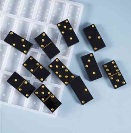 Молд силиконовый Домино 21 на 20 см серый Киев