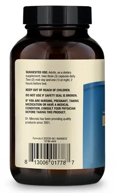 Магній Л-треонат (Magnesium L-Threonate) 715 мг 90 капсул Київ - фото 3