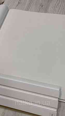 Шпалери метрові вінілові на флізеліні A.S.Creation Elite of Shades1.06x10 однотон без структури білий 78651-1 Київ