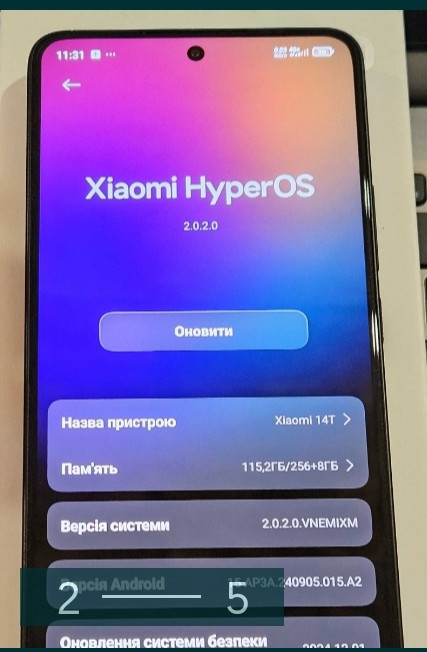 Смартфон Xiaomi 14T 12/256Gb. Titan Black. Киев - изображение 4