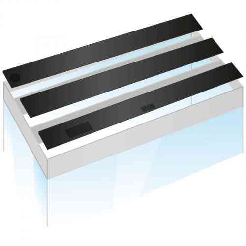 Набір відкидних кришок Juwel для акваріума Rio 400, 150x50 см, 3 шт Київ