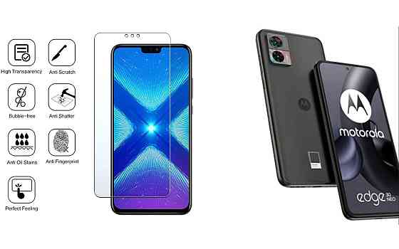 Защитное стекло NeoGlass для Motorola Edge 30 Neo – ультрапрозрачное и устойчивое Киев