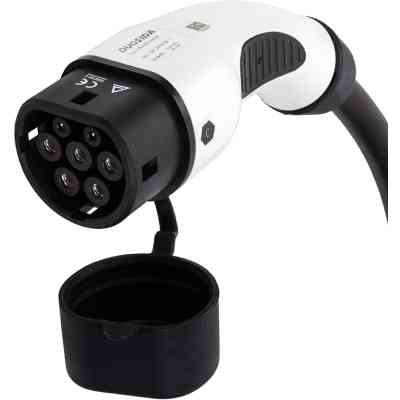 Зарядний кабель для електромобіля Duosida Type 2, 32A, 22kW, 3-фазный, 5м (EV200153) Вінниця