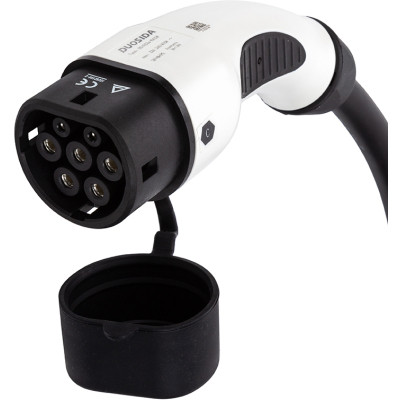 Зарядний кабель для електромобіля Duosida Type 2, 32A, 22kW, 3-фазный, 5м (EV200153) Вінниця - фото 2